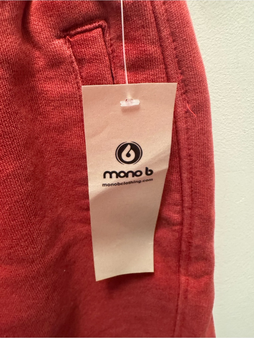 Red Drawstring Shorts - Picture 2 of 4